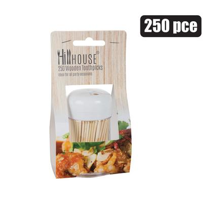 Toothpicks bam 250pc in-holder hillhouse
