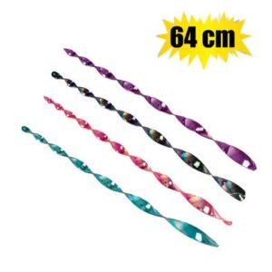 Wind chime twister metallic 64cm