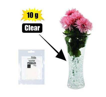 Pebbles water gems 10g clear colour