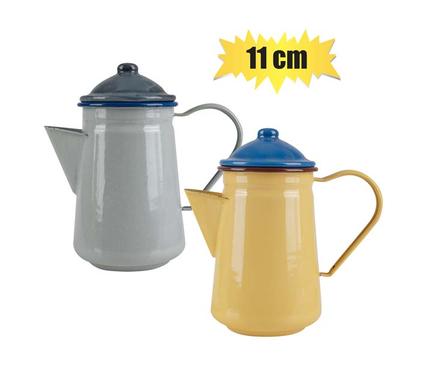 Tea pot 15cm enamel