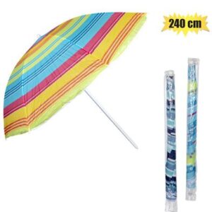 Umbrella-beach 240cm diam thick rib