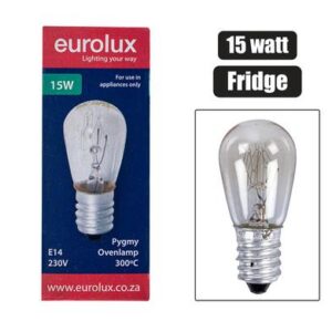 Globe pygmy-bulb ses 15w (fridge)