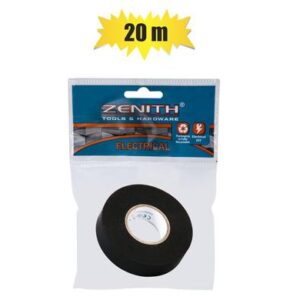 Ins-tape pl 18mmx20m black zenith
