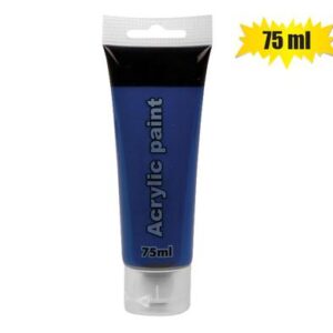 Art+craft paint acrylic tube 75ml blue