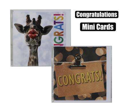 Card & env mini congrats designs