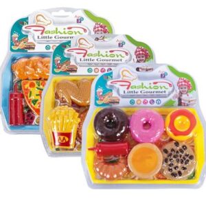 Playset food takeaway meal asstd