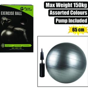 Fitness ball yoga asstd 60cm