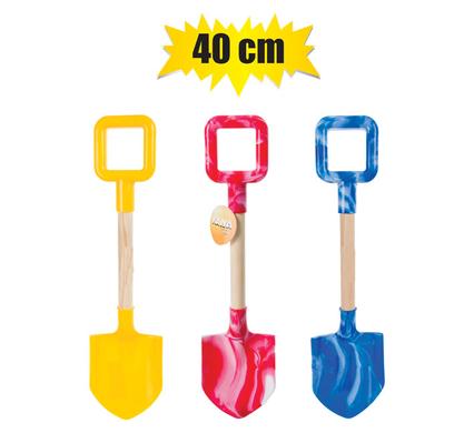 Beach spade wooden handle 40cm