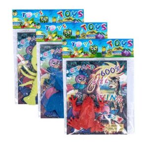 Novelty growing animals 4-7cm assorted