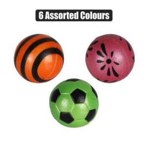 Novelty ball hi bounce solid 6cm