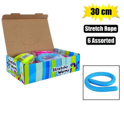 Novelty stretch worm 25cm