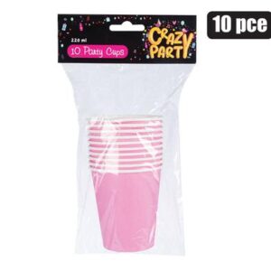 Party cups pink 10pc