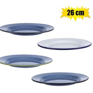 Plate enamel 26cm dinner