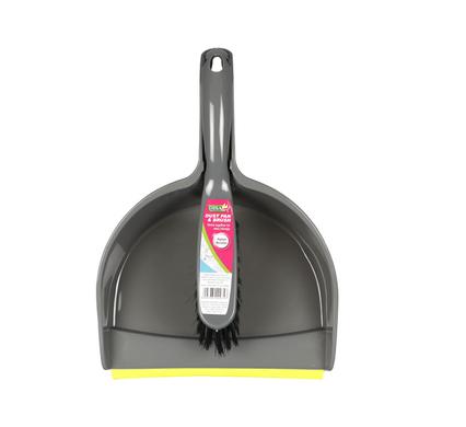 Dustpan & brush set plastic