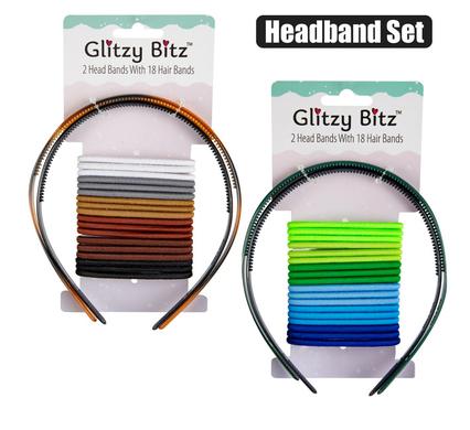 Hair alice band headband set