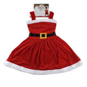Xmas dress up santa dress kiddies