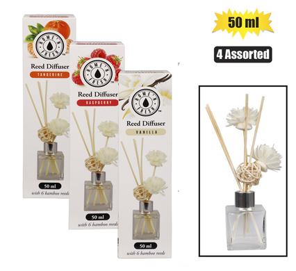 Diffuser set 50ml & flower sticks