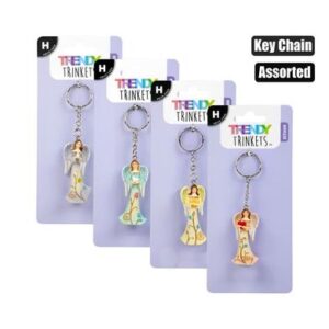 Keychain poly angel