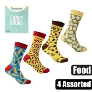 Socks unisex food designs
