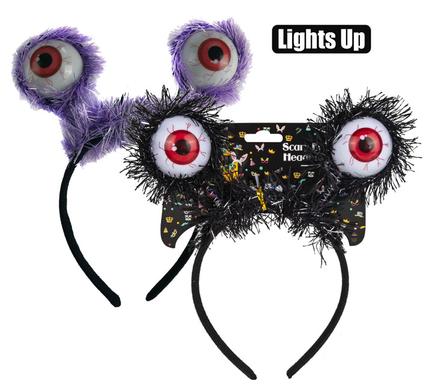 Dress up headband light-up eyes