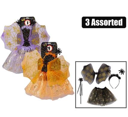 Dress up set wings/tutu/headband