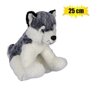 Plush dog husky small 25cm