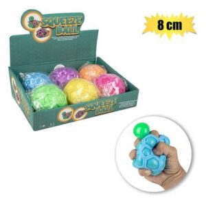 Novelty ball squish & stretch 8cm