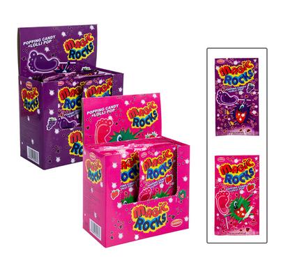 Sweet candy cs crazy crackles grape 15g