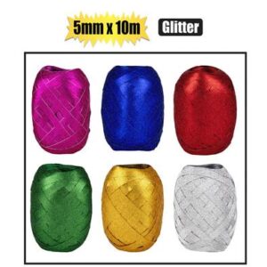 Gift ribbon glitter 5mmx10m
