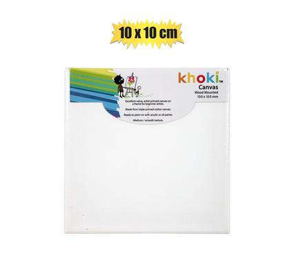 Art+craft canvas wood mount 10x10cm