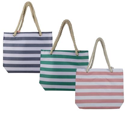 Cooler beach bag rope handles 45x35cm
