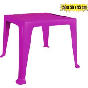 Table kiddies 50x50x45cm – magenta