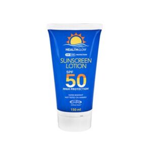 Sunscreen lotion spf50 150ml tube