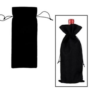 Gift-bag wine drawstring 15x37cm