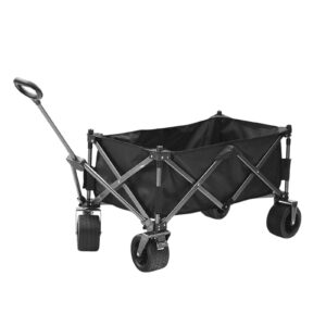 Heavy-Duty Collapsible Utility Wagon | Foldable Cart – All-Terrain Wheels