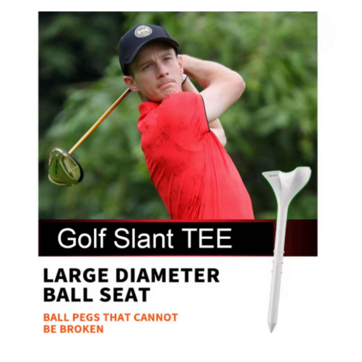 Plastic Golf Tees - Durable, Low-Resistance Design | PGM - Image 5