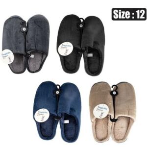 Slipper slip-in plain size 12