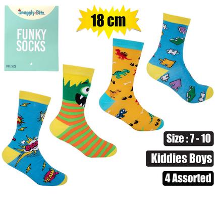 Socks kids boys size 7-10 (18cm)