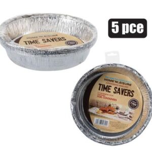 Baking-pan alum-foil 5pce 21x4cm