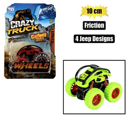 Vehicle jeep monster friction 10cm