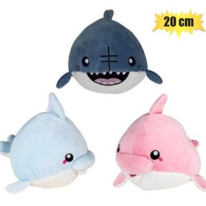 Plush sealife animal ball asstd 20cm