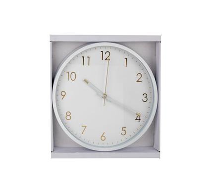 Clock wall pl round, 35cm white