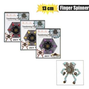 Novelty fingertip spinner asstd 13cm dia