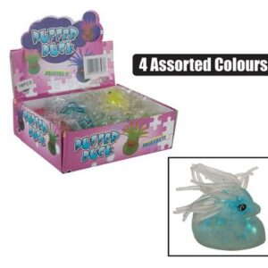 Novelty squeeze duck 5cm asstd