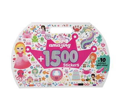 Book sticker & activity princess