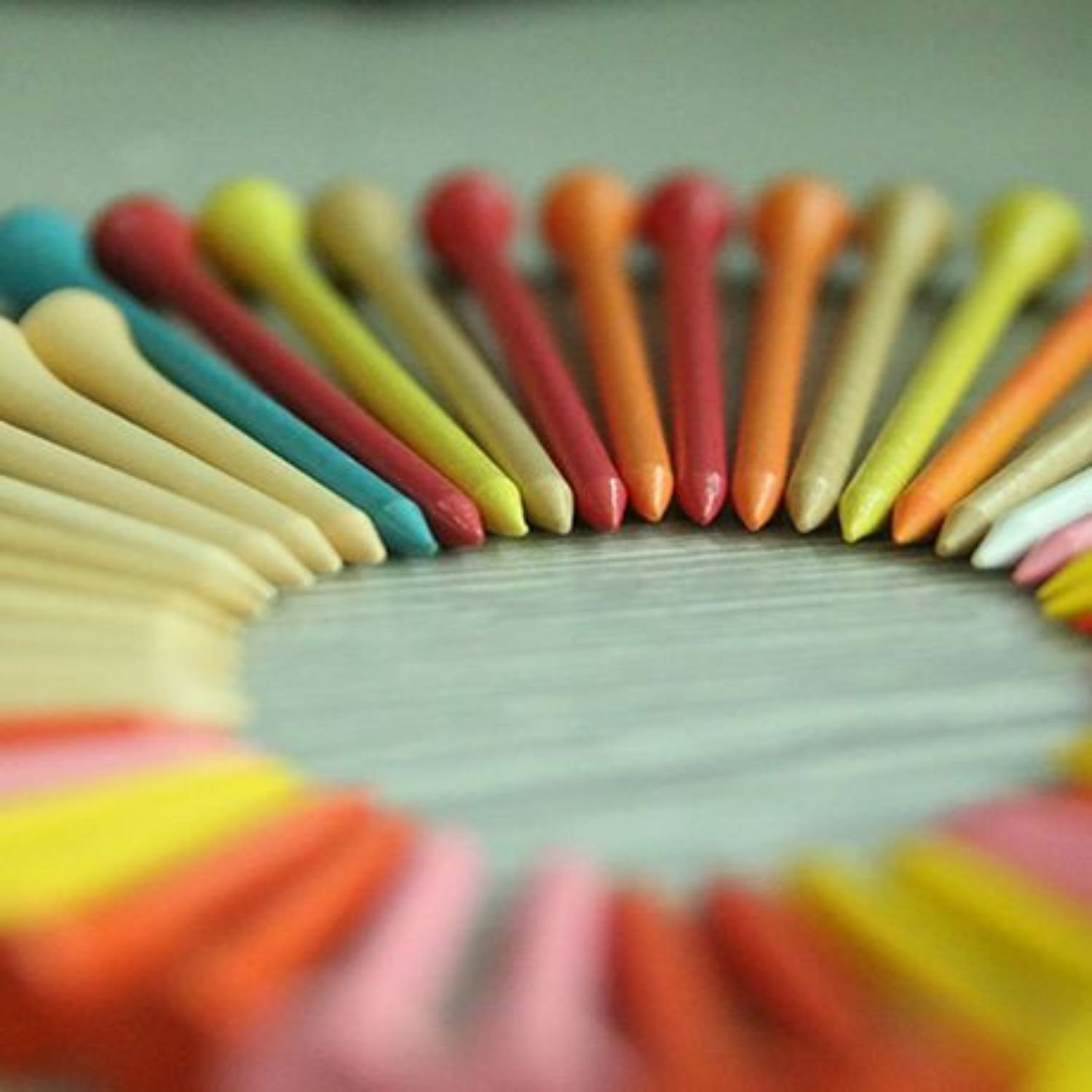 Golf Tees 30 Pack - Colorful Wooden Durable | PGM - Image 3