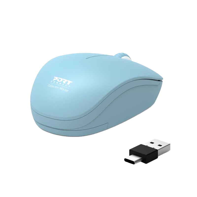 Port Connect Wireless Mouse – Azur - Image 3