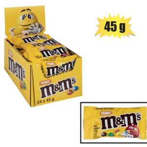 Sweet choc mw m&m coated peanuts 45g