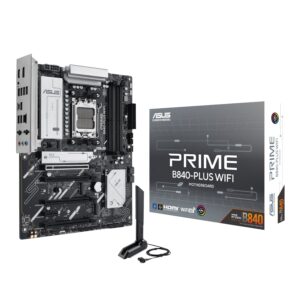 Asus PRIME B840-PLUS WIFI AMD AM5 ATX Gaming Motherboard