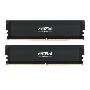 Crucial Pro DDR5 6000MHz 32GB Overclocking Memory Kit – Black